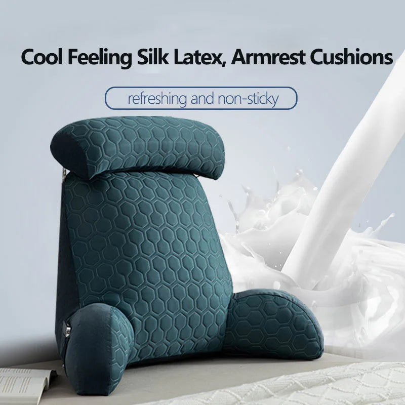 Cooling Latex Sofa Reading Pillow