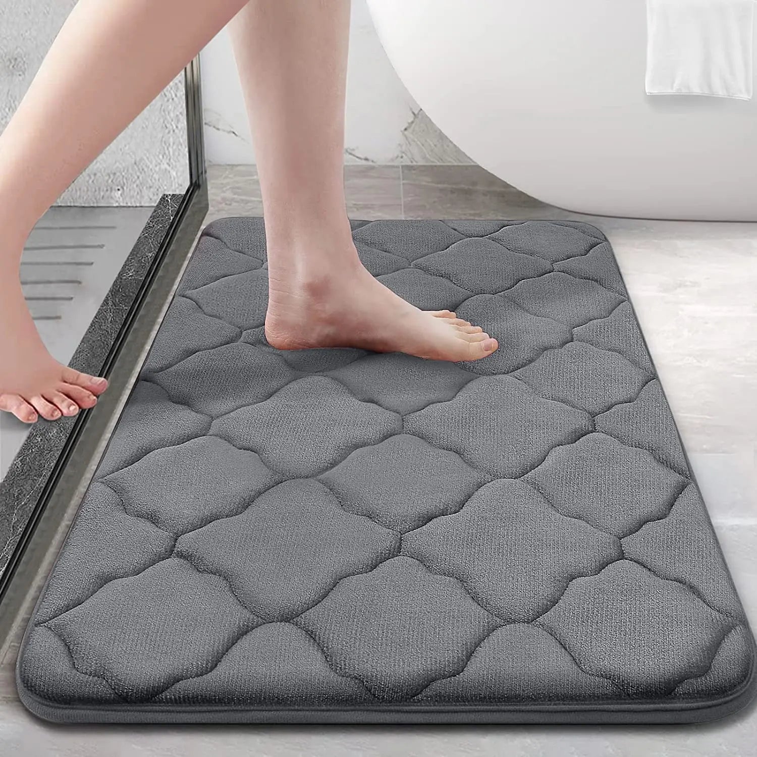 Coral Velvet Anti-Slip Floor Mat