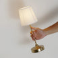 Cordless LED Table Lamp - Black Gold