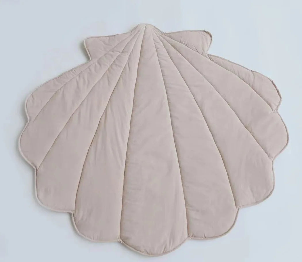 Cotton Baby Playmat - Khaki/Pink 90x100CM