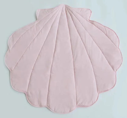 Cotton Baby Playmat - Khaki/Pink 90x100CM