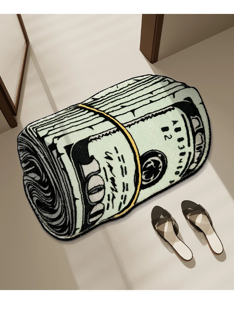 Cozy Money Carpet for Living Spaces