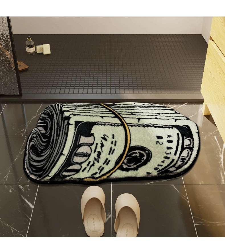 Cozy Money Carpet for Living Spaces