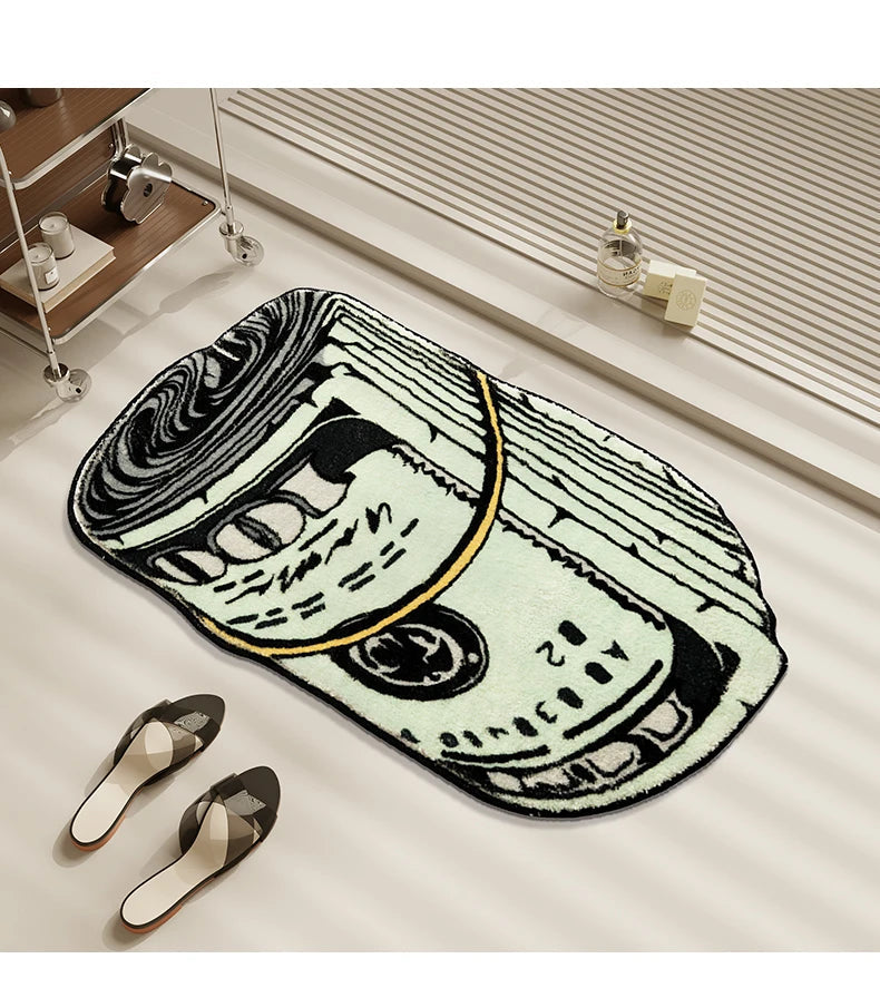 Cozy Money Carpet for Living Spaces