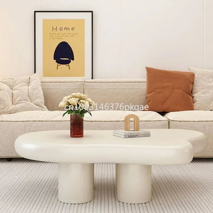 Cream Modern Nordic Coffee Table