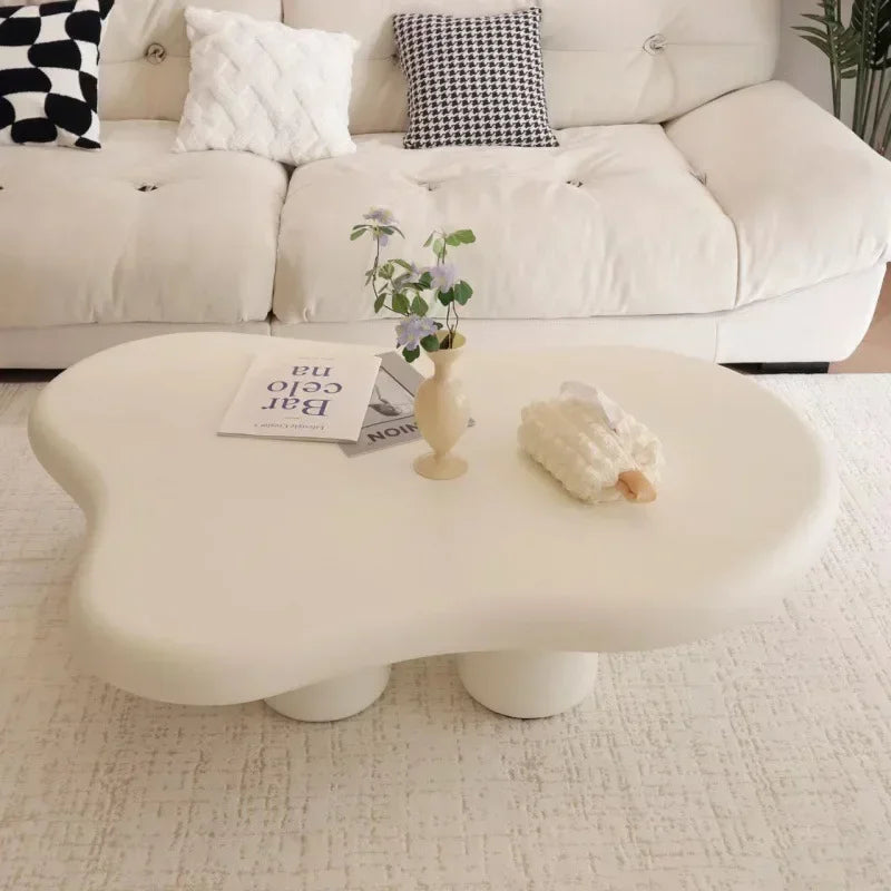 Cream Modern Nordic Coffee Table