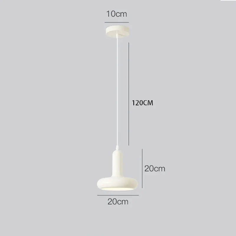 Cream Nordic Retractable Wall Lamp