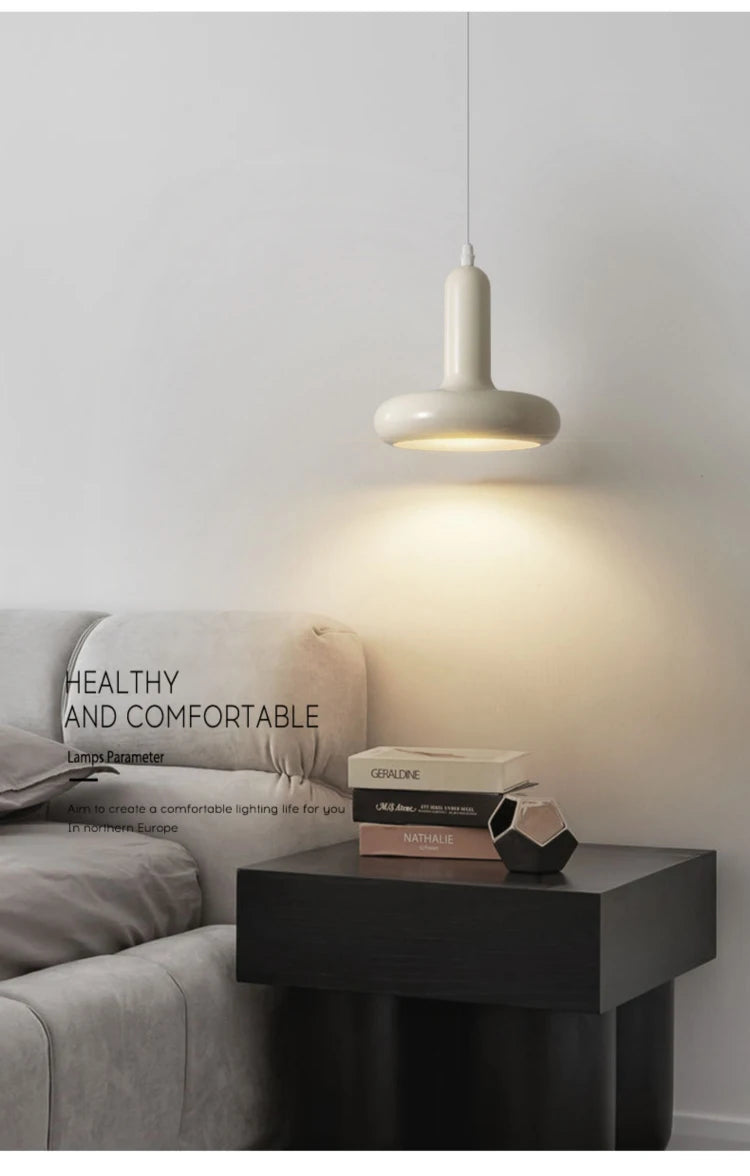 Cream Nordic Retractable Wall Lamp