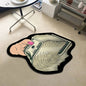 Creative Money Shaped Polyester Rug