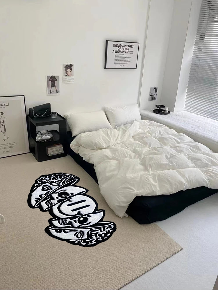 Creative Skull Face Area Rug