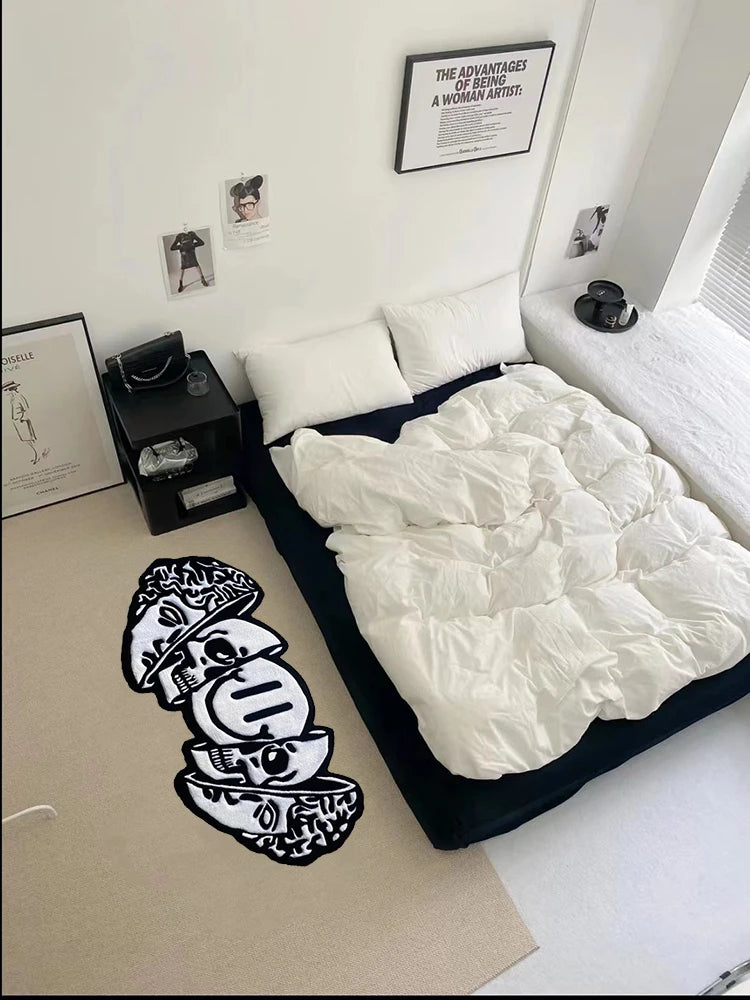 Creative Skull Face Area Rug