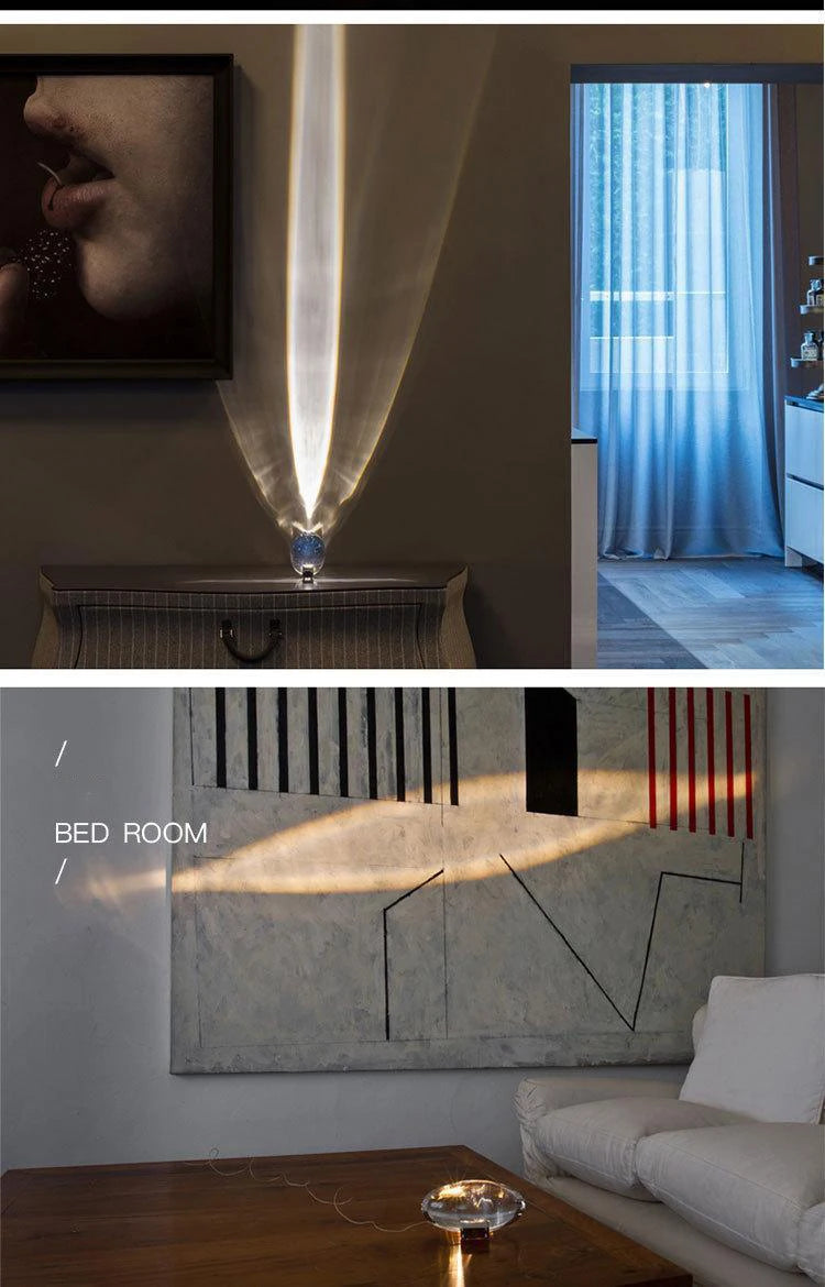 Crystal LED Table Lamp for Bedroom