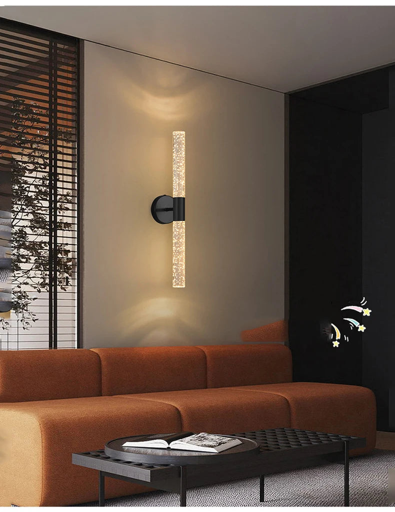 Crystal LED Wall Lamp - Modern Design