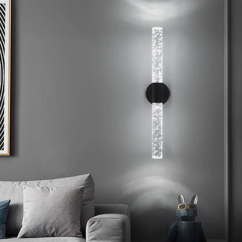 Crystal LED Wall Lamp - Modern Design