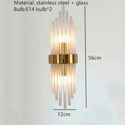 Crystal LED Wall Lamp - Modern Sconce