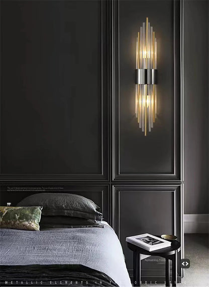 Crystal LED Wall Lamp - Modern Sconce