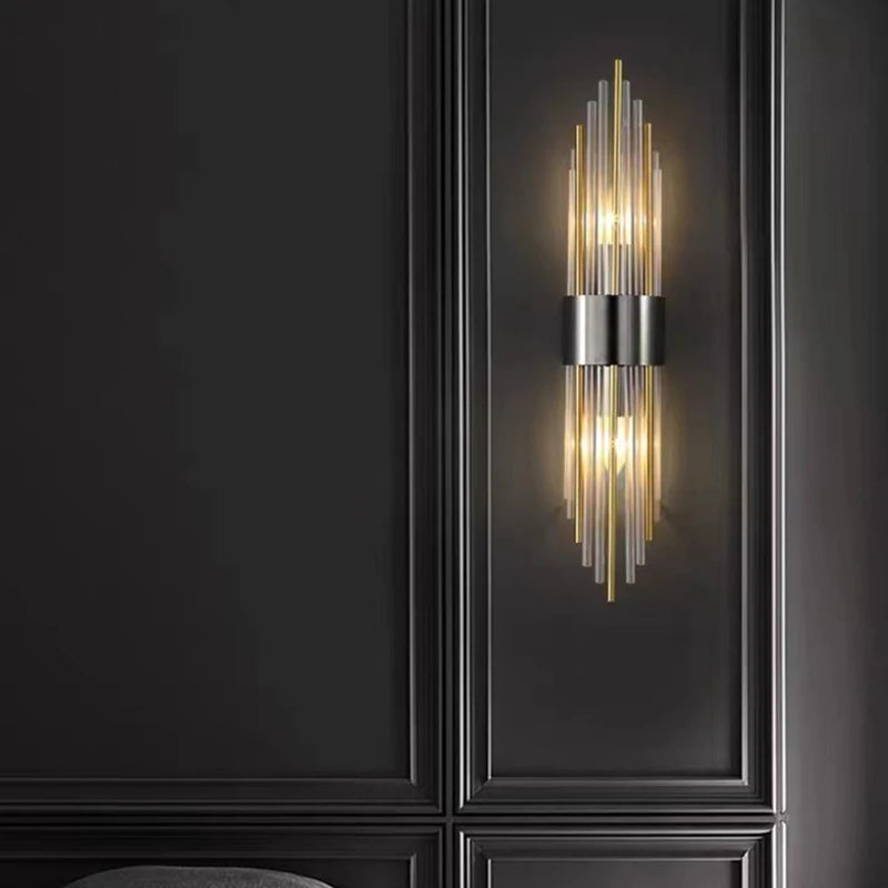 Crystal LED Wall Lamp - Modern Sconce