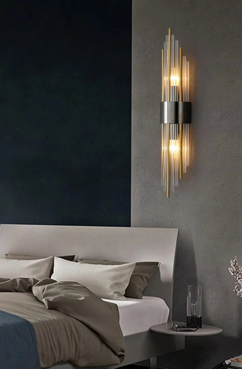 Crystal LED Wall Lamp - Modern Sconce