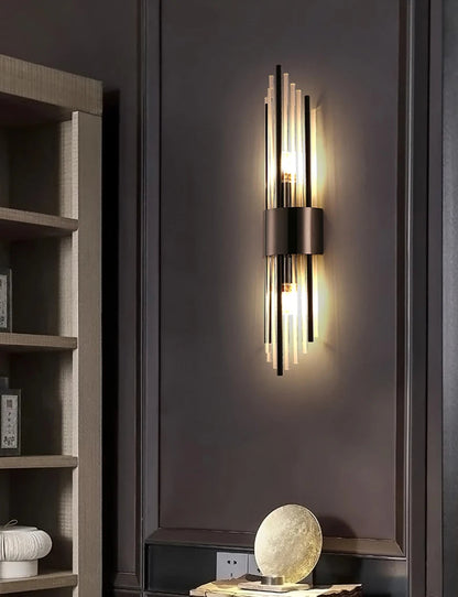 Crystal LED Wall Lamp - Modern Sconce