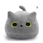 Cuddly Black Cat Plush Cushion