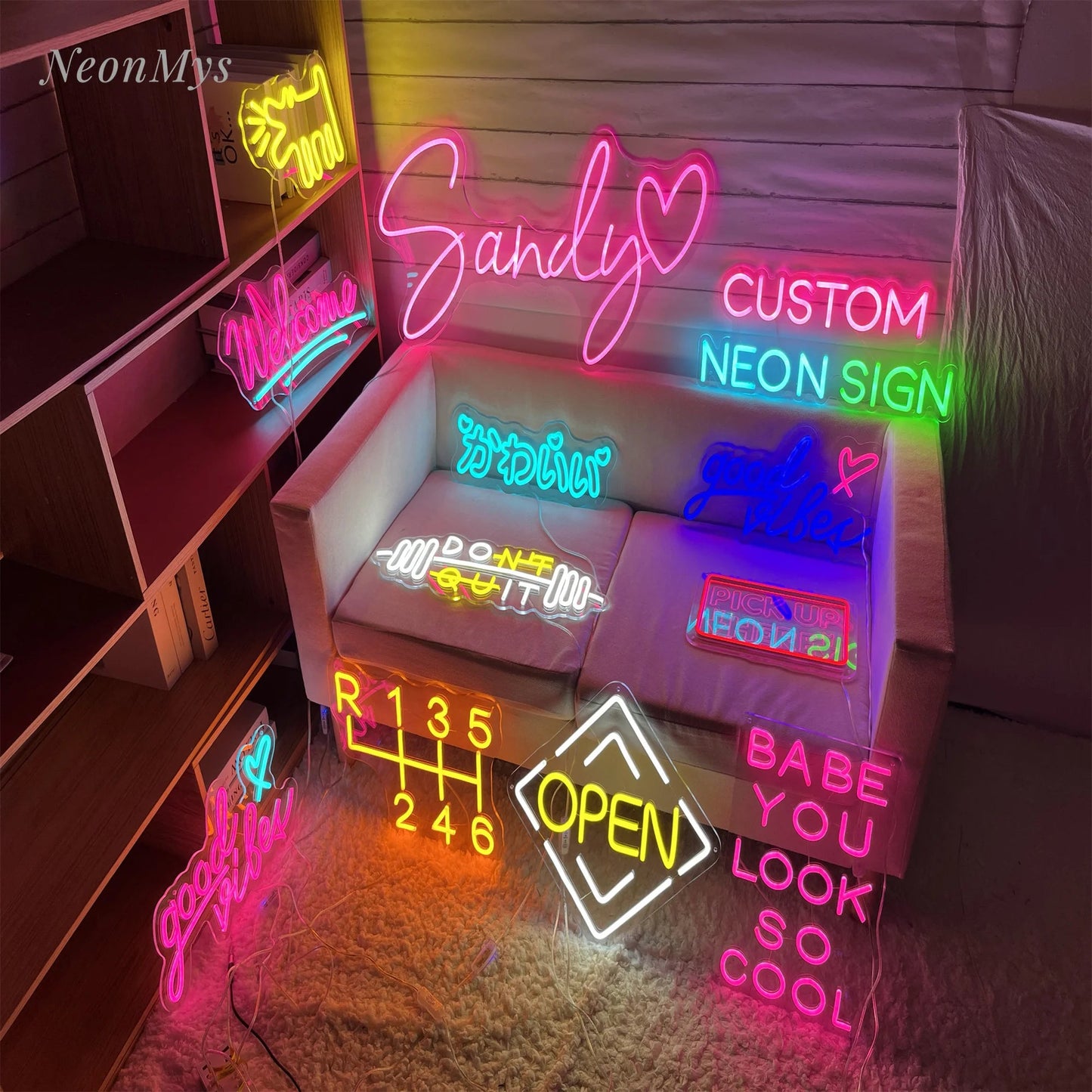 Custom Neon Sign for Weddings