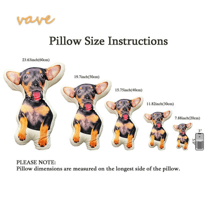 Custom Pet Shape Cushion Pillow