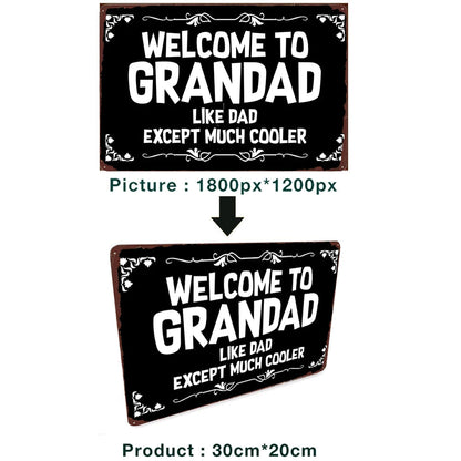 Custom Retro Metal Tin Signs