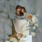 Custom Rustic Wedding Cake Topper