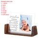 Custom Wooden Birth Announcement Frame