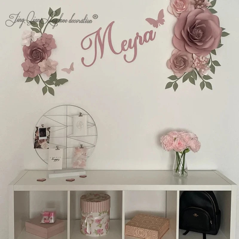 Custom Wooden Name Sign for Nursery