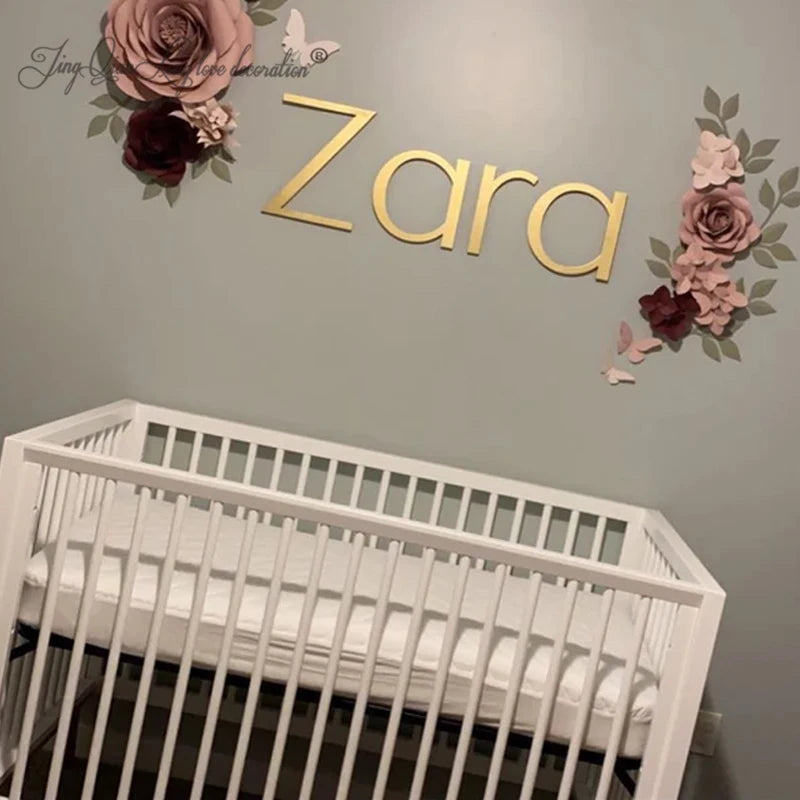 Custom Wooden Name Sign for Nursery