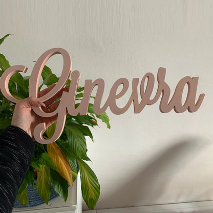 Custom Wooden Name Signs for Kids