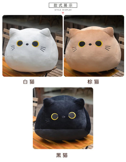 Cute 8cm Black Cat Plush Pillow