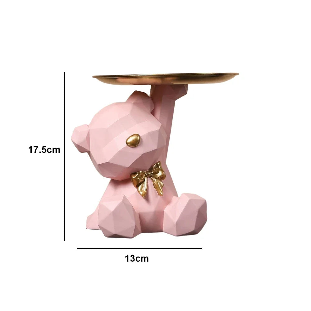 Cute Cat Resin Key Storage Tray