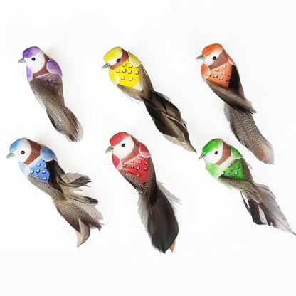 Cute Foam Artificial Birds Decor