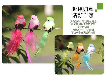 Cute Foam Artificial Birds Decor