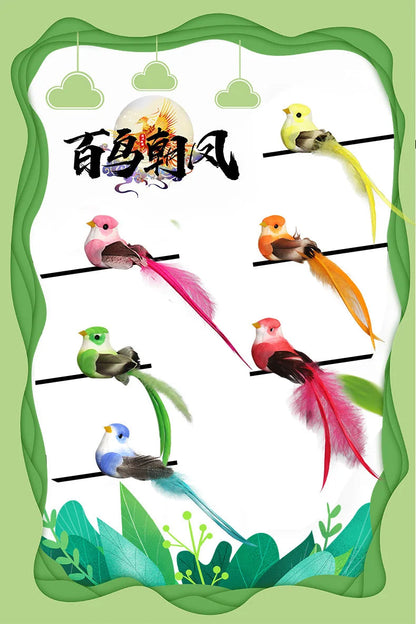 Cute Foam Artificial Birds Decor