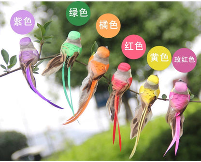 Cute Foam Artificial Birds Decor