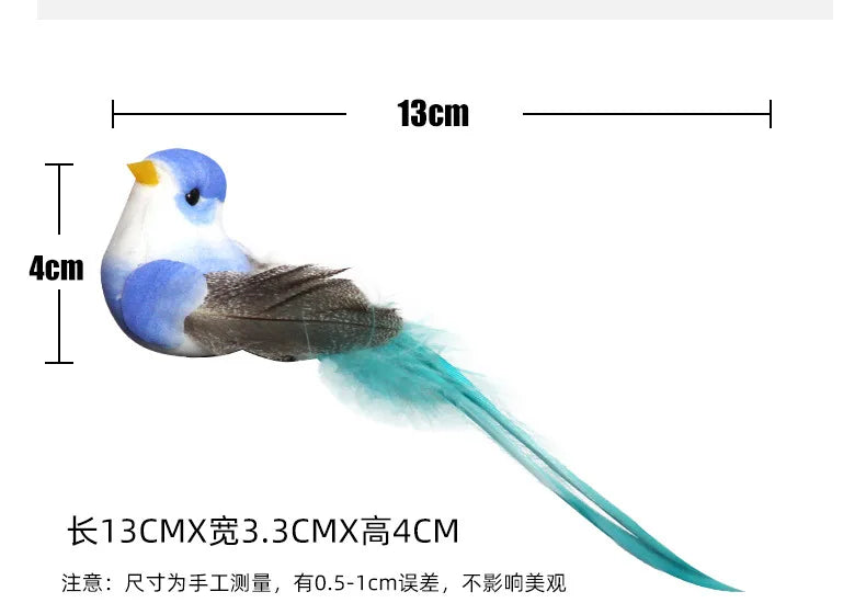 Cute Foam Artificial Birds Decor