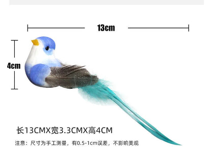 Cute Foam Artificial Birds Decor