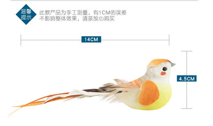 Cute Foam Artificial Birds Decor