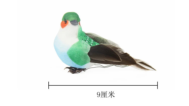 Cute Foam Artificial Birds Decor