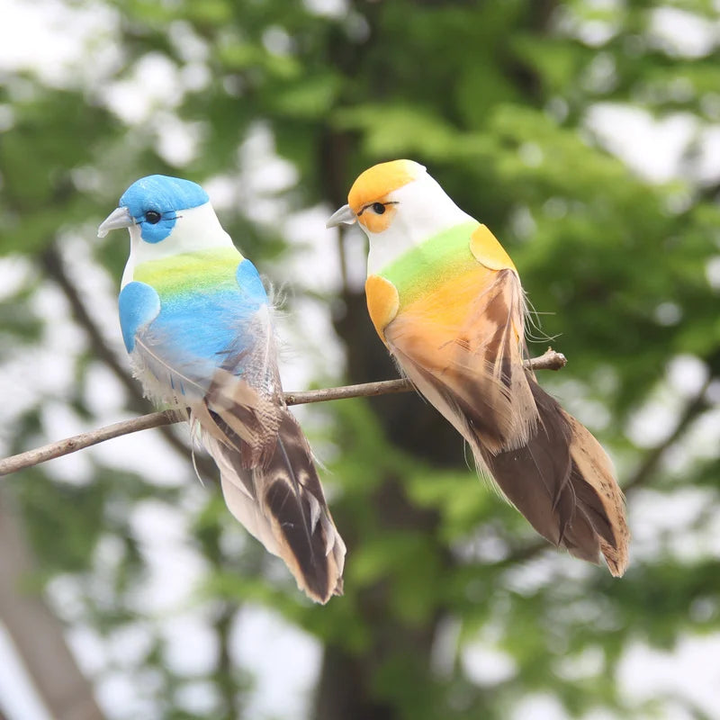 Cute Foam Artificial Birds Decor