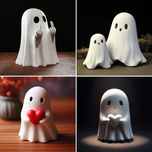 Cute Ghost Statue for Halloween