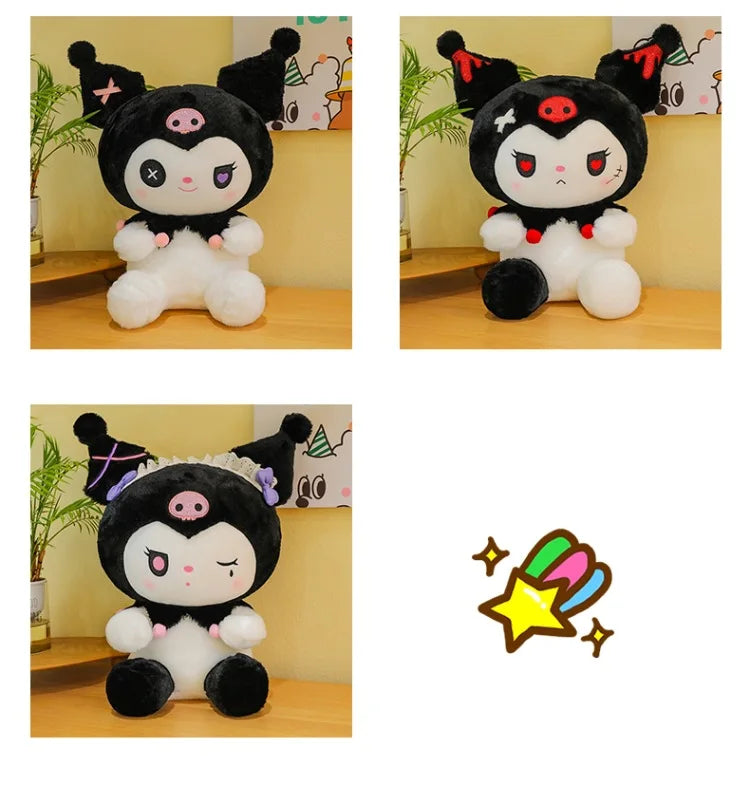 Cute Kuromi Plush Doll 25/50cm