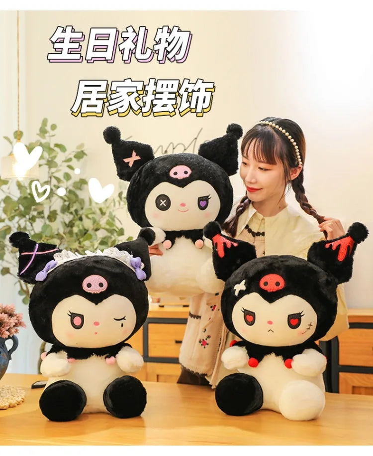 Cute Kuromi Plush Doll 25/50cm