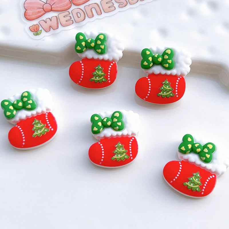 Cute Mini Christmas Resin Cabochons