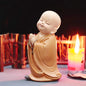 Cute Mini Monk Resin Statue