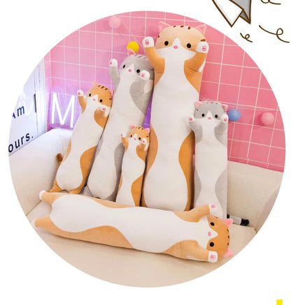 Cute Plush Cat Pillow Cushion