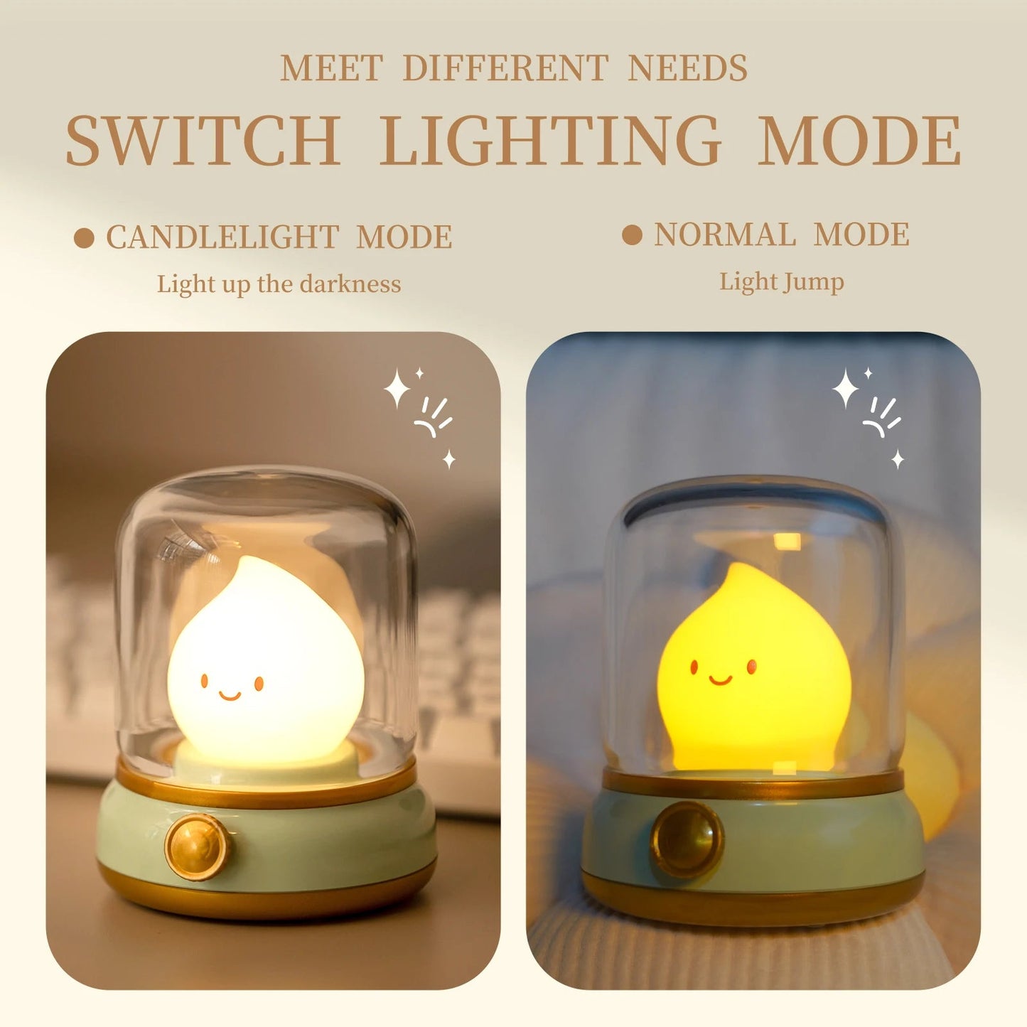 Cute Portable LED Night Lamp